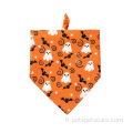 Motif imprimé écologique Écharpe triangulaire bandana pour animaux de compagnie